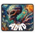Alien ADHD Gaming Mouse Pad: Vibrant Desk Decor for Gamers