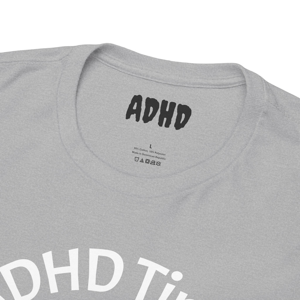 ADHD Tip T-Shirt: Neurodiversity Mental Health Graphic Tee