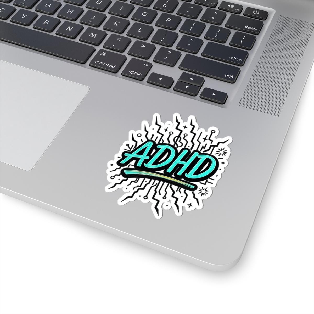 ADHD Sticker: Glossy Vinyl Decal, Planner Laptop Stickers