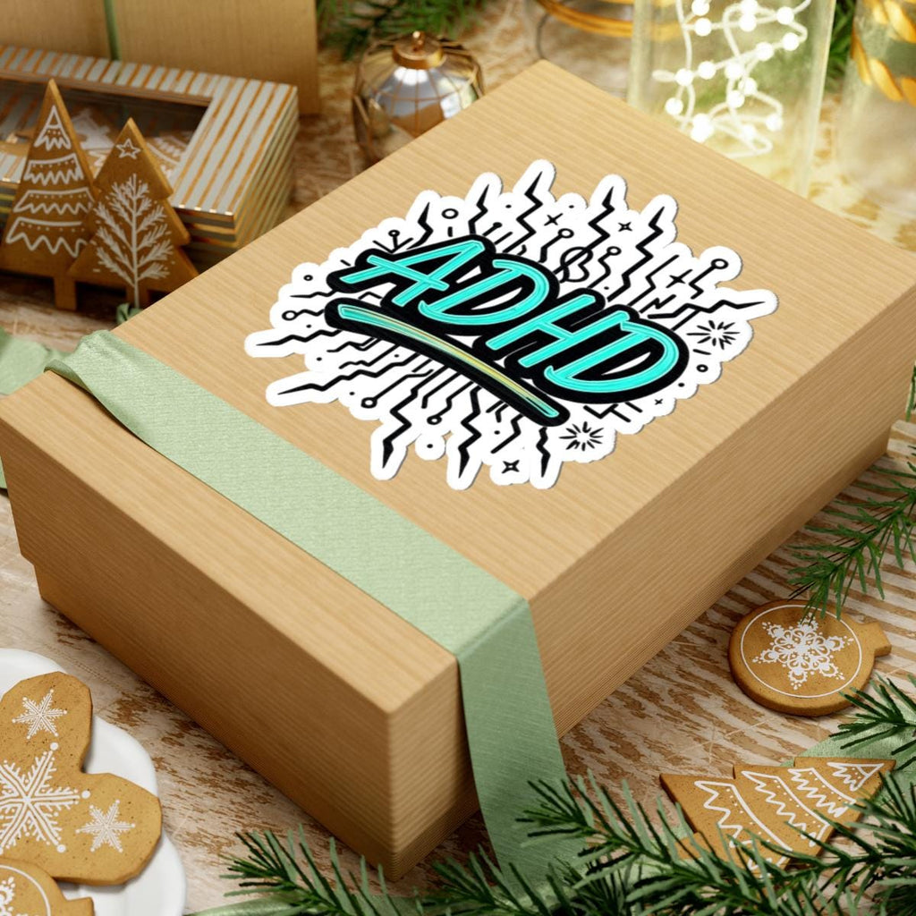ADHD Sticker: Glossy Vinyl Decal, Planner Laptop Stickers