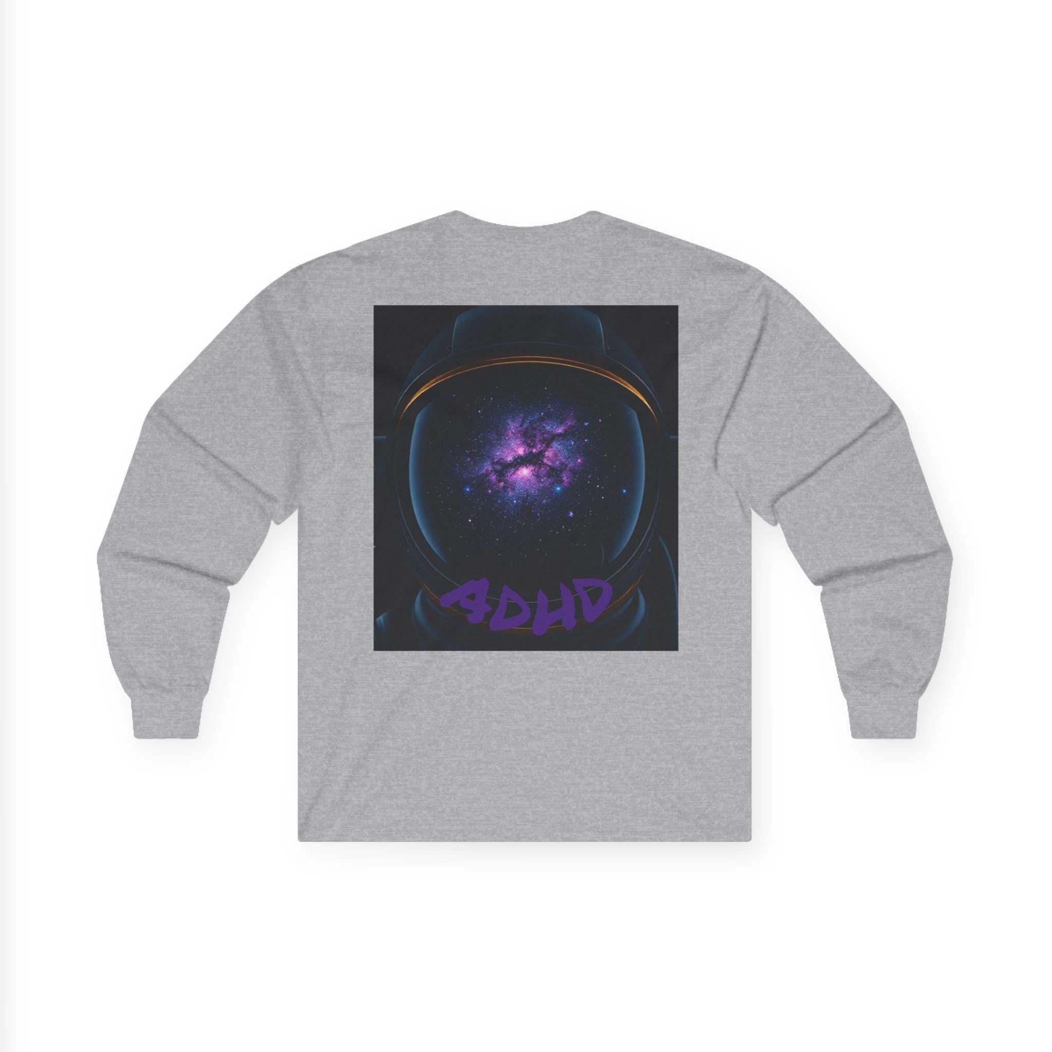 Cosmic Astronaut Long Sleeve T-Shirt: 'My Thoughts Have Thoughts'