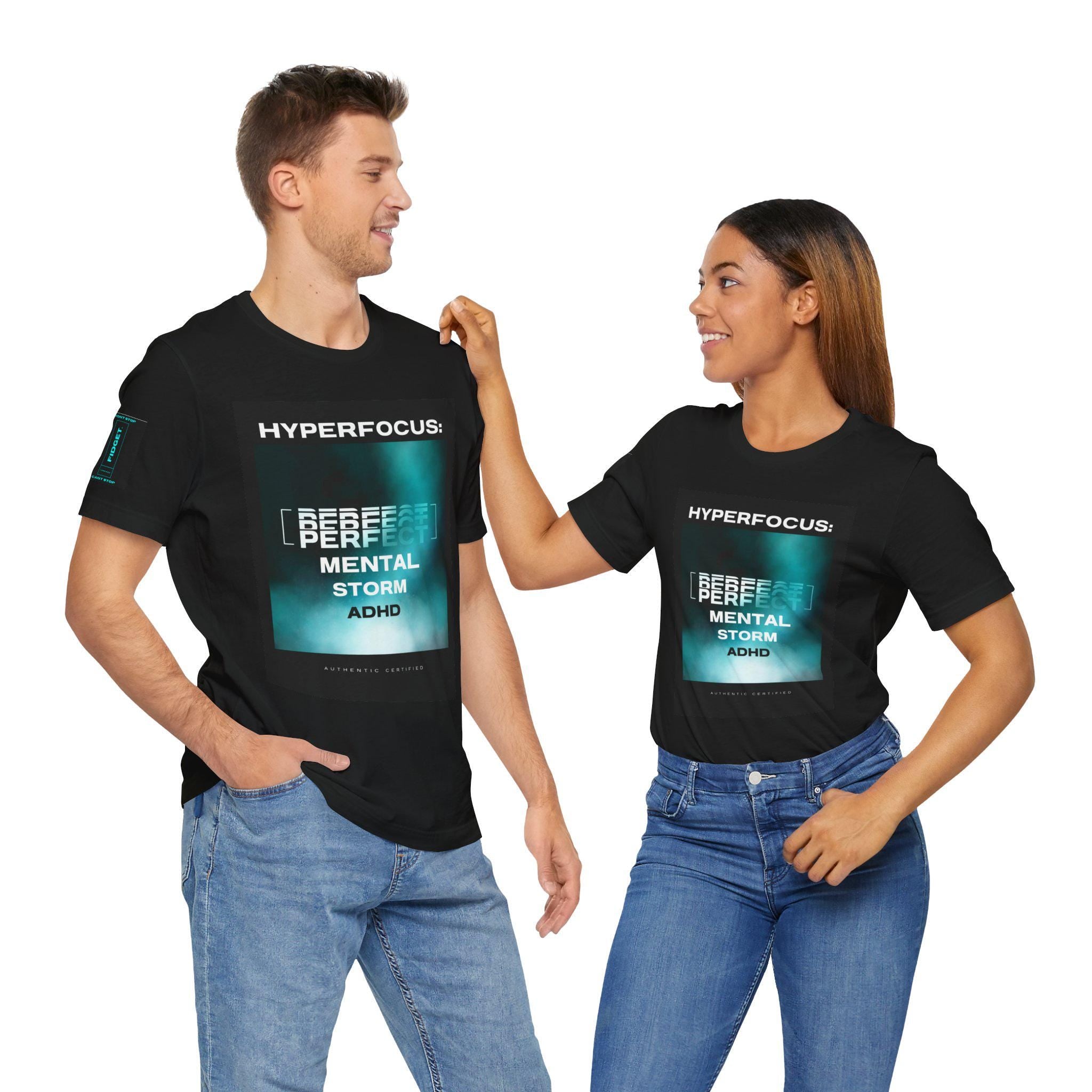 ADHD Hyperfocus T-Shirt: Attention Deficit Tee, Neurodiversity Top