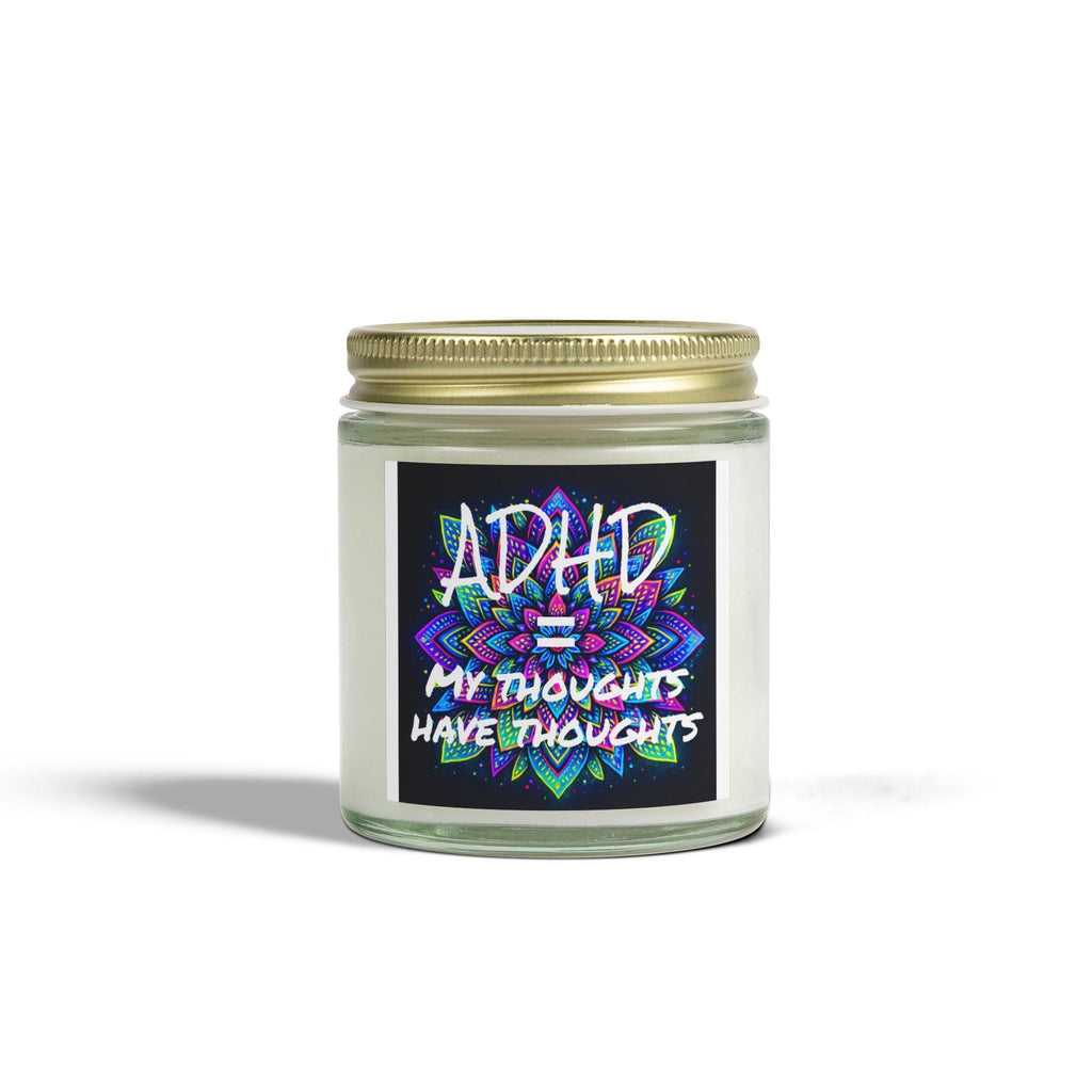 Adhd awareness scented candle: aromatherapy for calm & focus