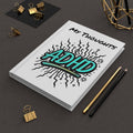 Matte Hardcover Journal, My Thoughts Have Thoughts Notebook, Personal Writing Diary, Inspirational Planner, Gift for Writers, Blank Page