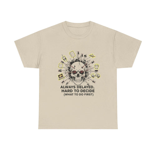 ADHD Awareness Unisex Tee, ADHD Support Shirt, Mental Health Graphic Tee, Neurodiversity T-Shirt, ADHD Advocate Clothing
