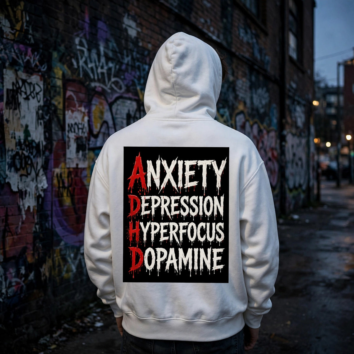 What It's Like Fleece Hoodie – ADHD Streetwear | ADHDThreadz