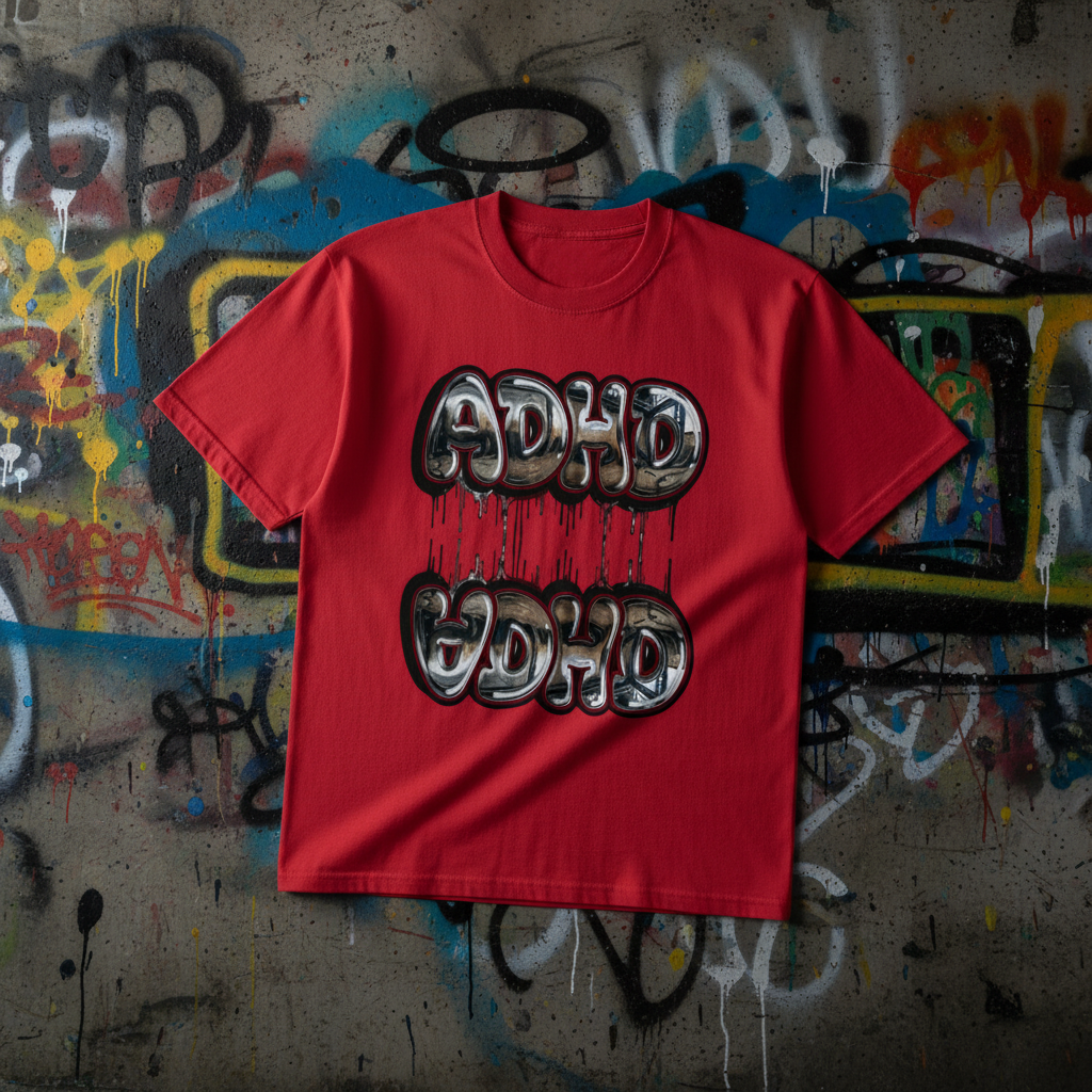 Red - Graffiti Background